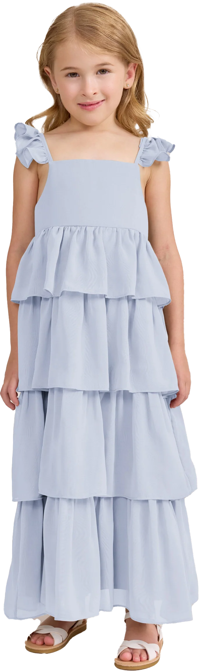Kids Poppy Chiffon Dress | Made To Order - Image 103