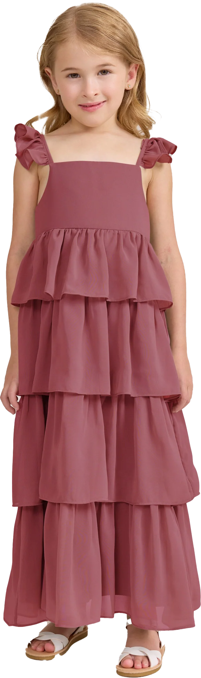 Kids Poppy Chiffon Dress | Made To Order - Image 107