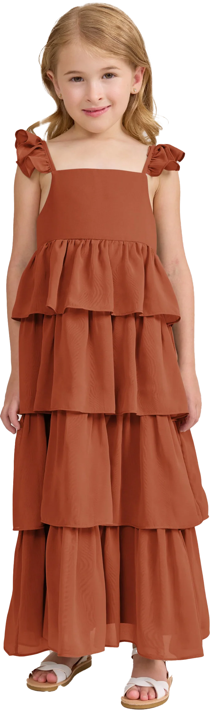 Kids Poppy Chiffon Dress | Made To Order - Image 108