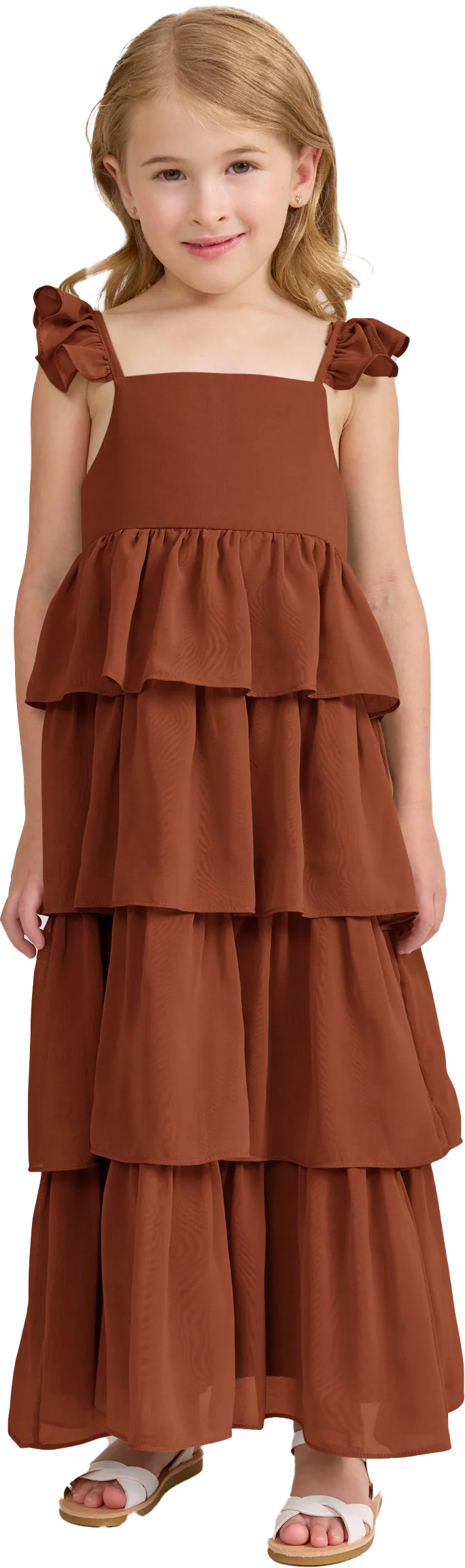 Kids Poppy Chiffon Dress | Made To Order - Image 109