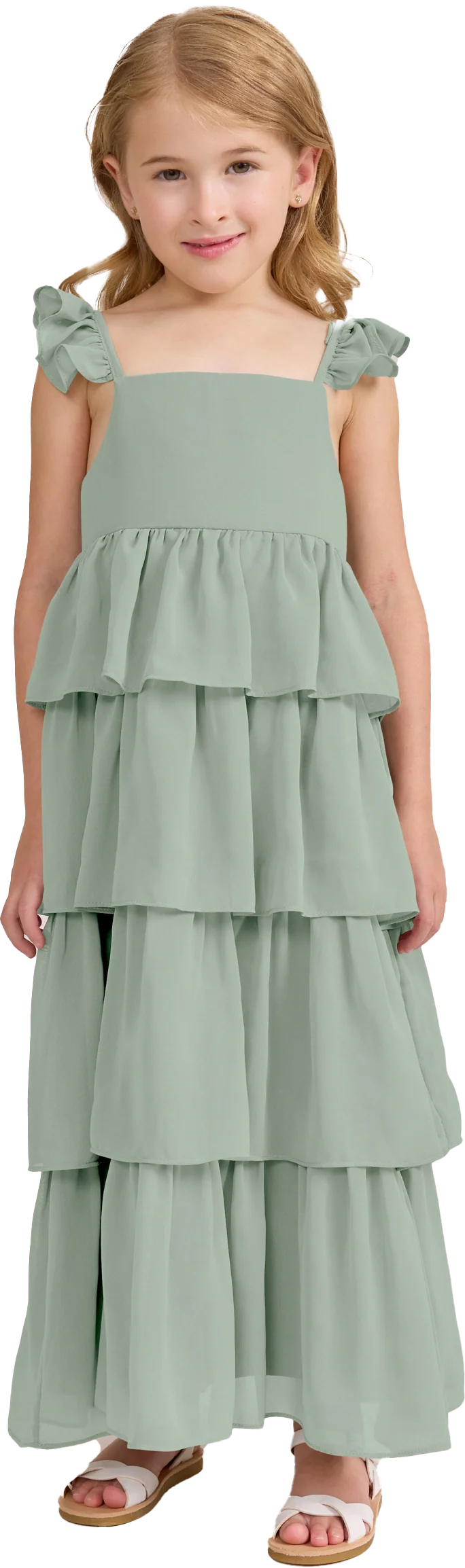 Kids Poppy Chiffon Dress | Made To Order - Image 110