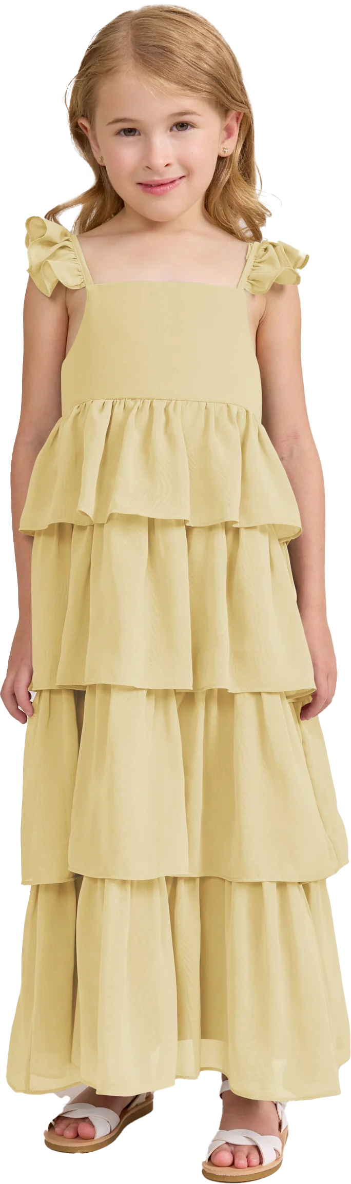 Kids Poppy Chiffon Dress | Made To Order - Image 115