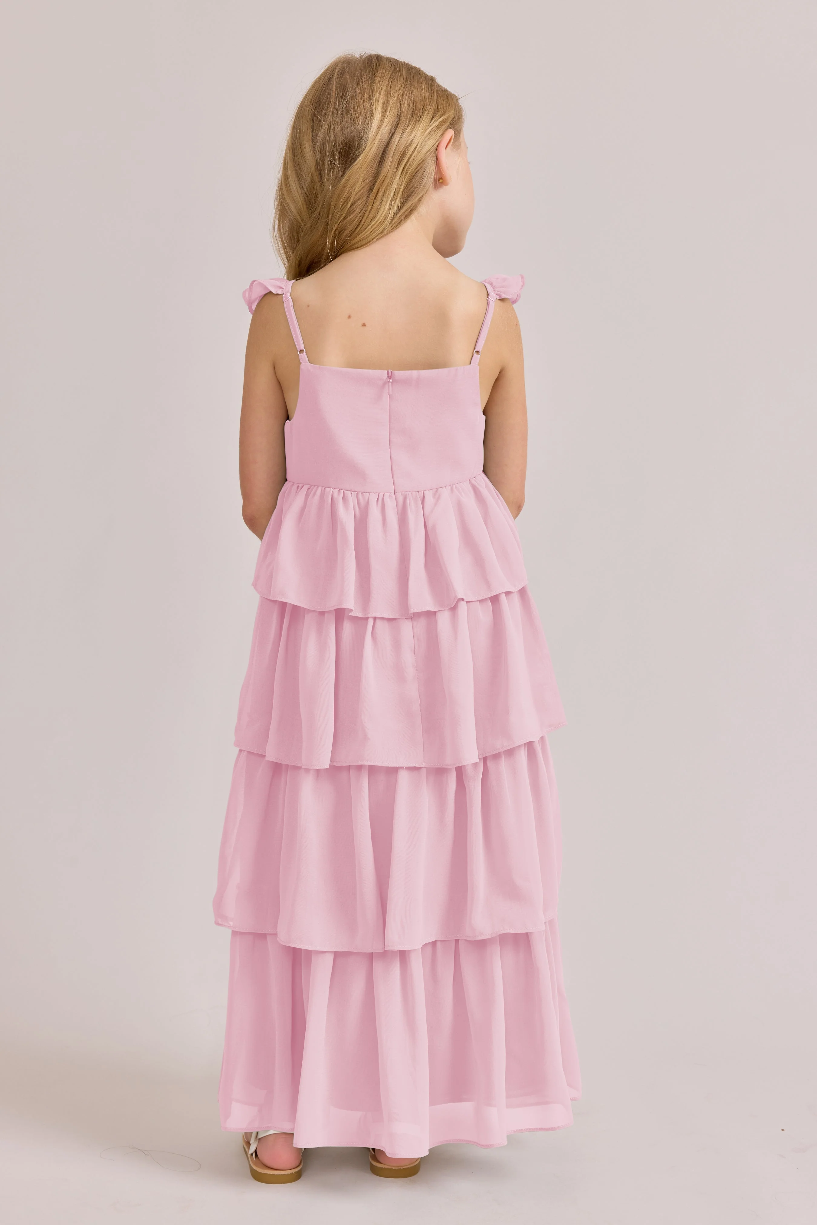 Kids Poppy Chiffon Dress | Made To Order - Image 119