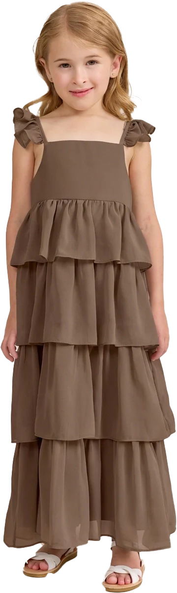 Kids Poppy Chiffon Dress | Made To Order - Image 129