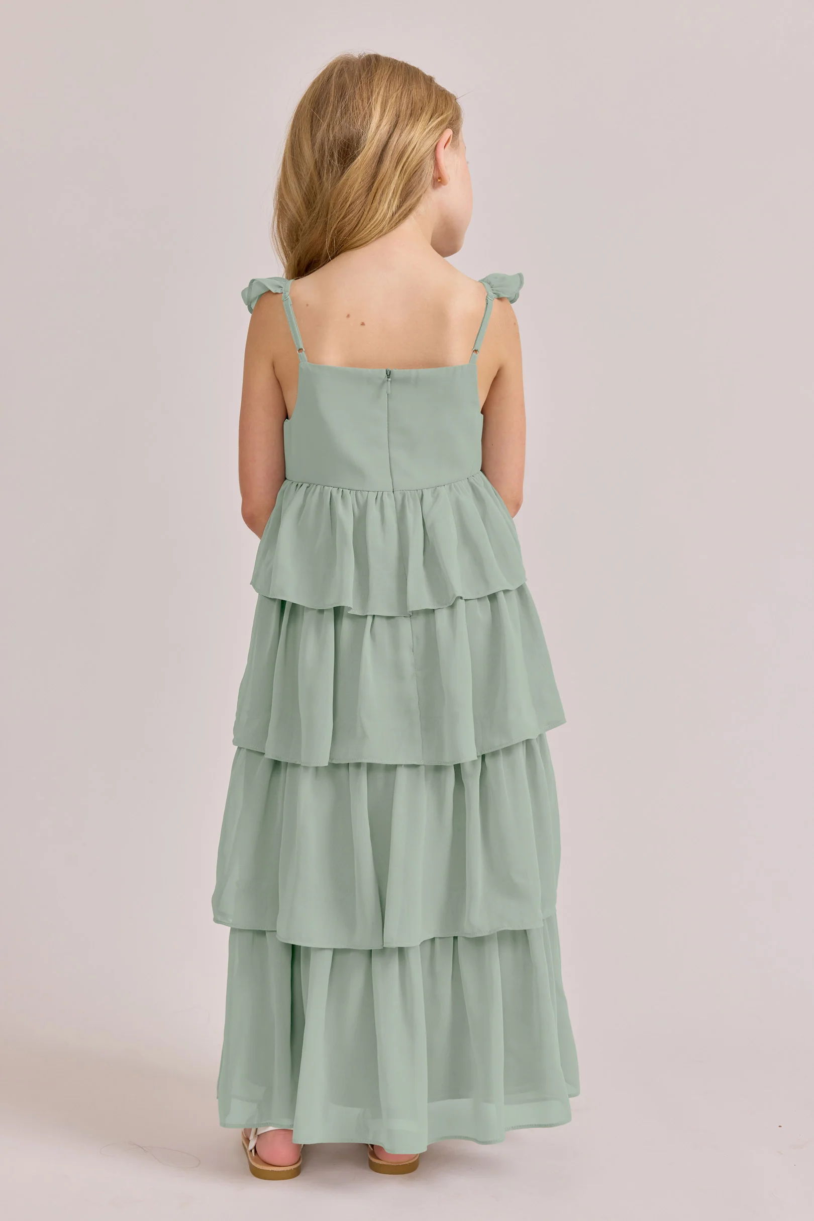 Kids Poppy Chiffon Dress | Made To Order - Image 15