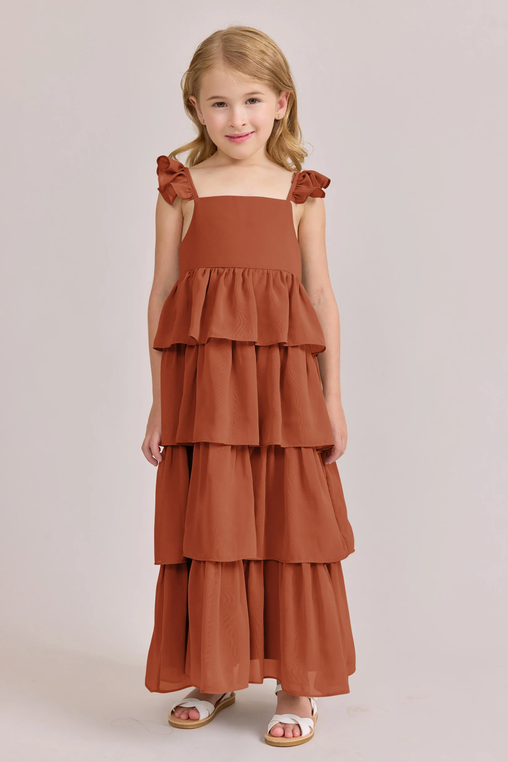 Kids Poppy Chiffon Dress | Made To Order - Image 18