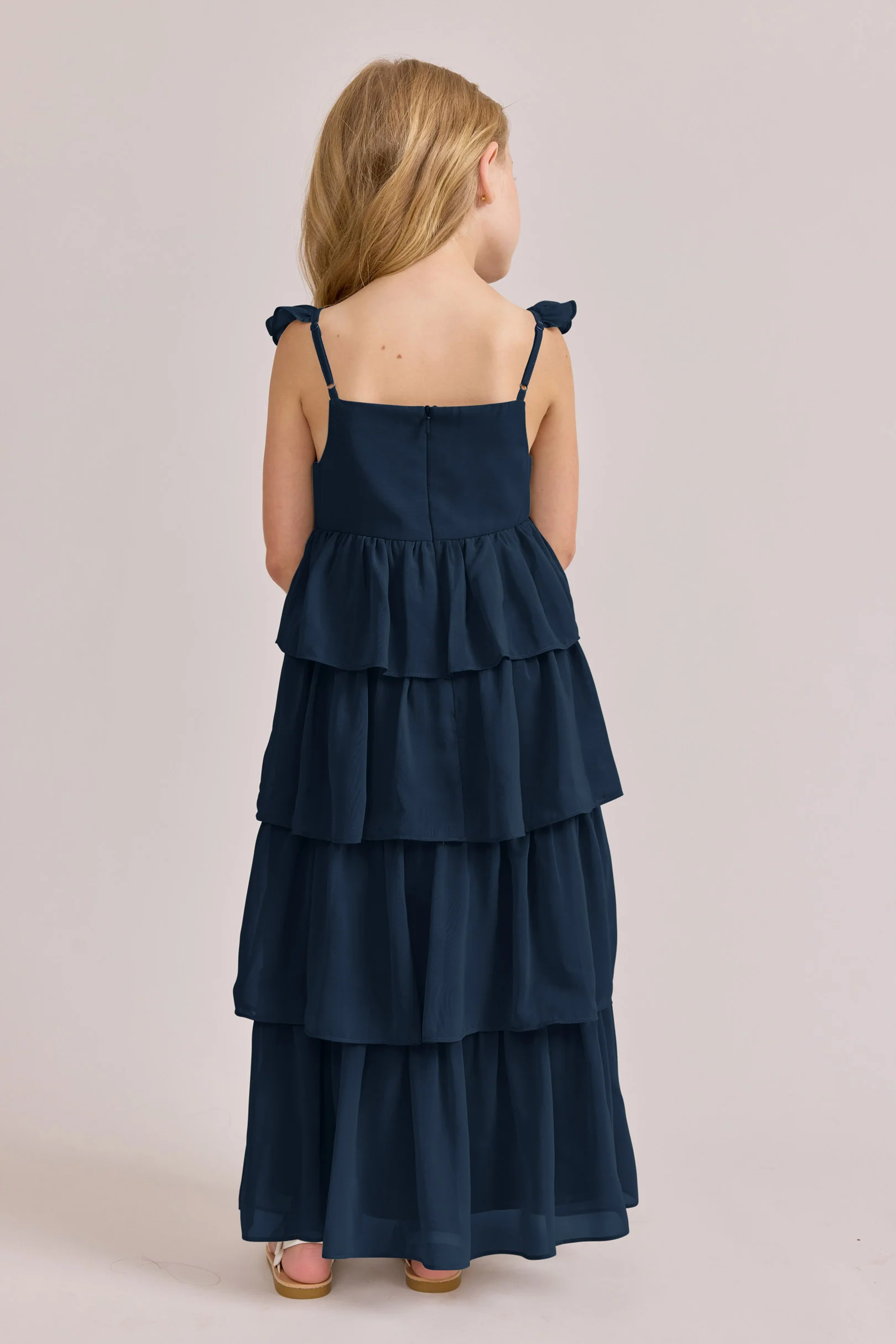 Kids Poppy Chiffon Dress | Made To Order - Image 27