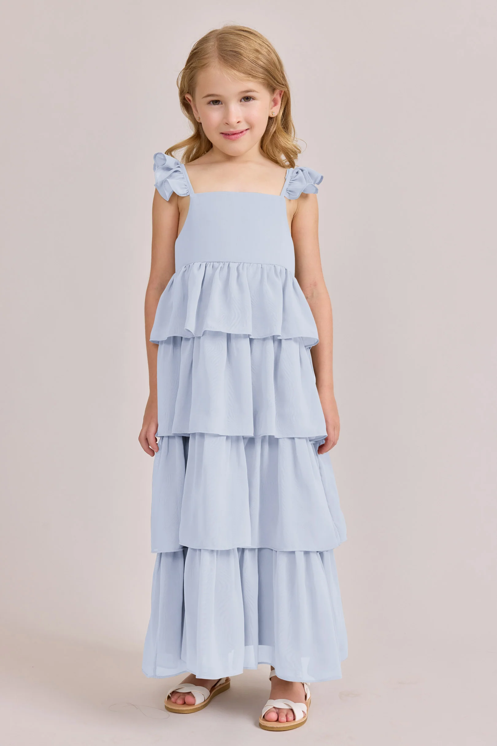 Kids Poppy Chiffon Dress | Made To Order - Image 28