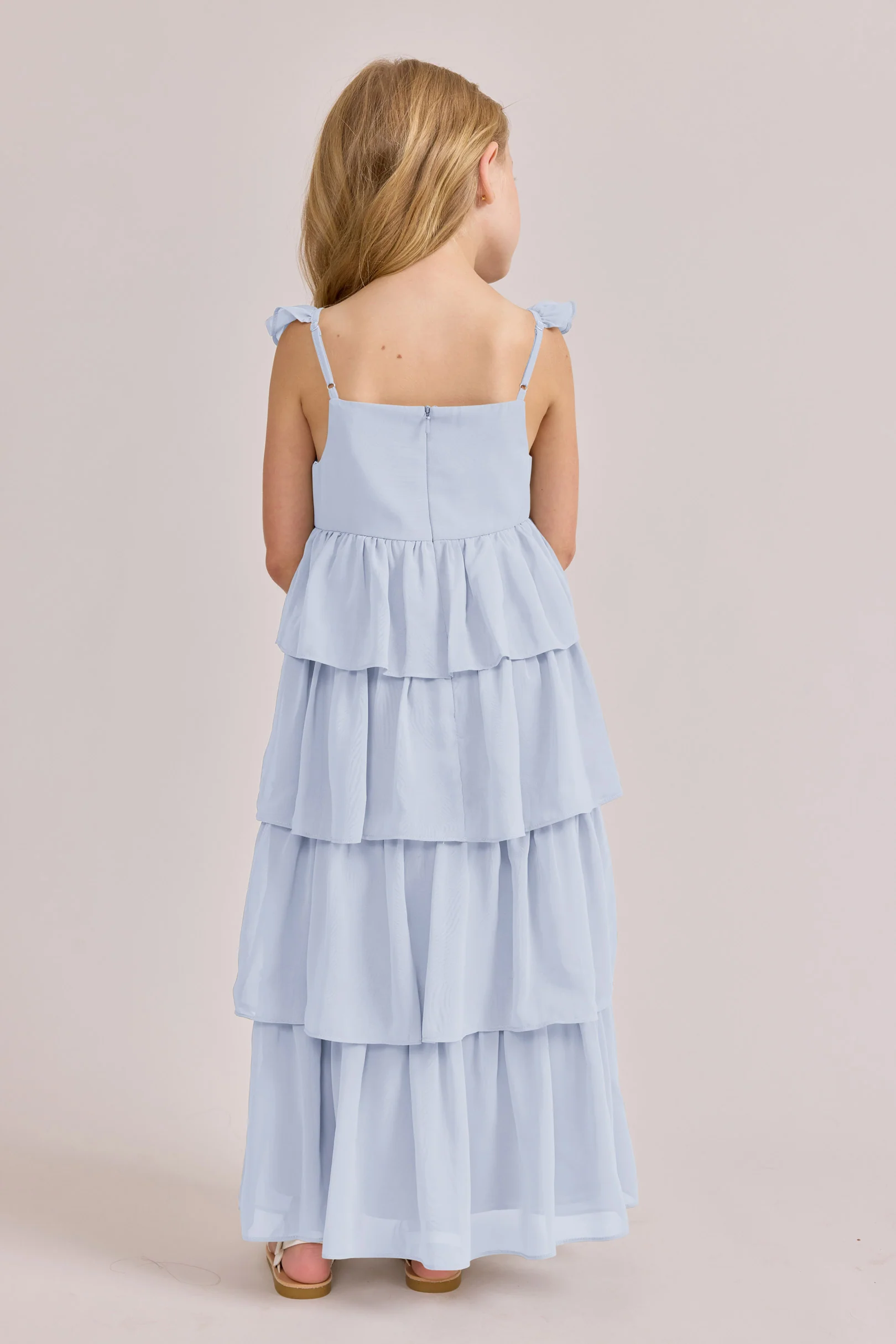Kids Poppy Chiffon Dress | Made To Order - Image 29