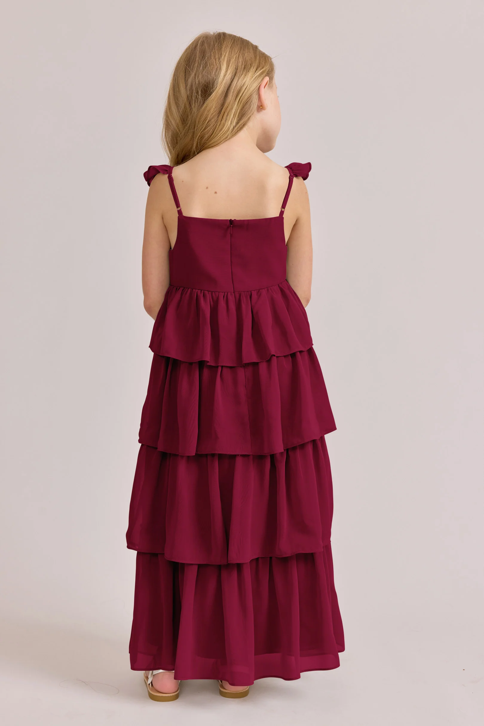 Kids Poppy Chiffon Dress | Made To Order - Image 35