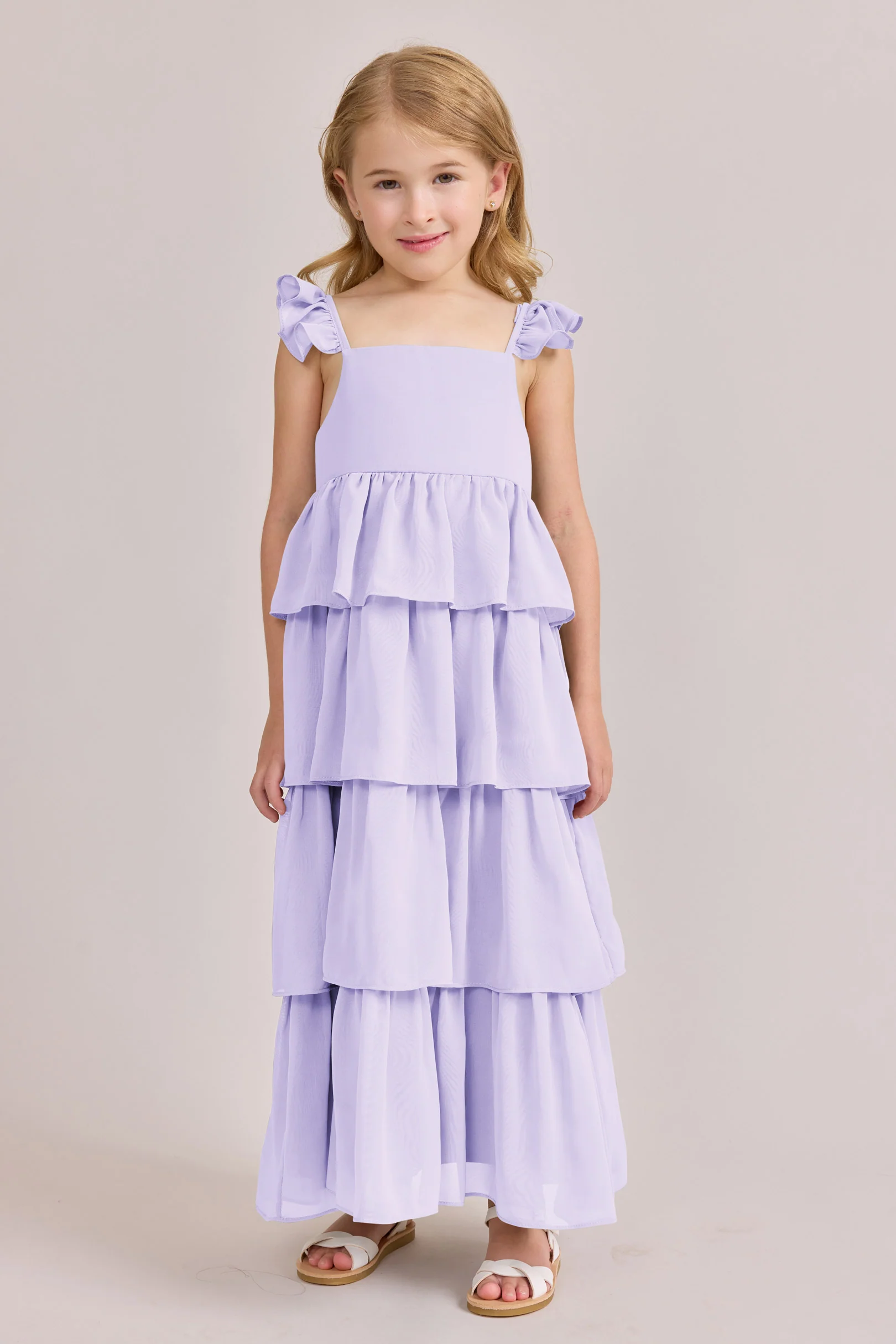 Kids Poppy Chiffon Dress | Made To Order - Image 40