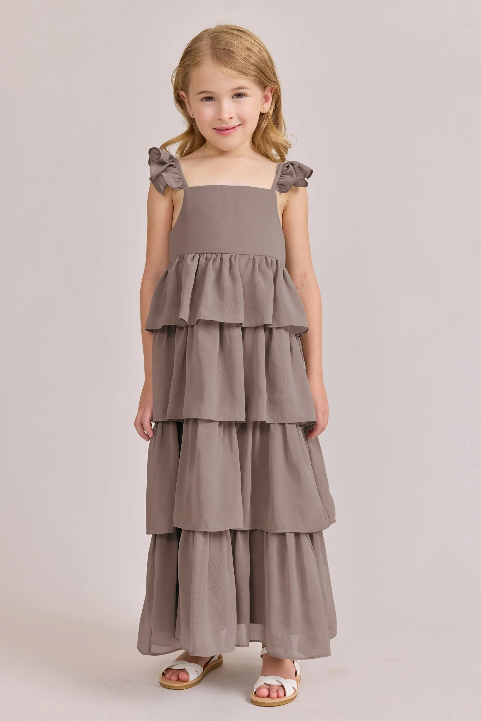 Kids Poppy Chiffon Dress | Made To Order - Image 44