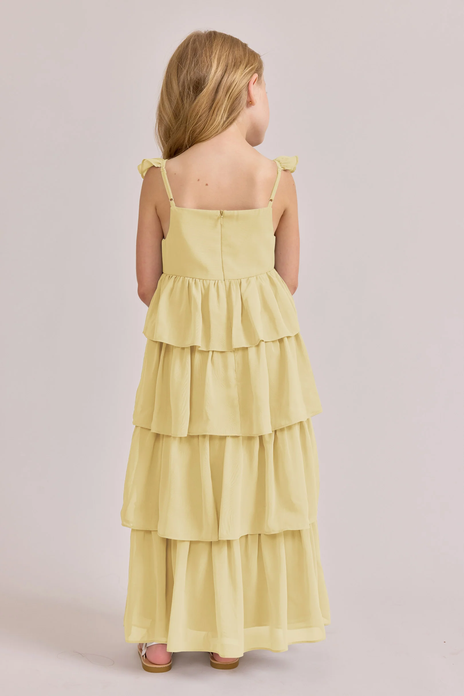 Kids Poppy Chiffon Dress | Made To Order - Image 5