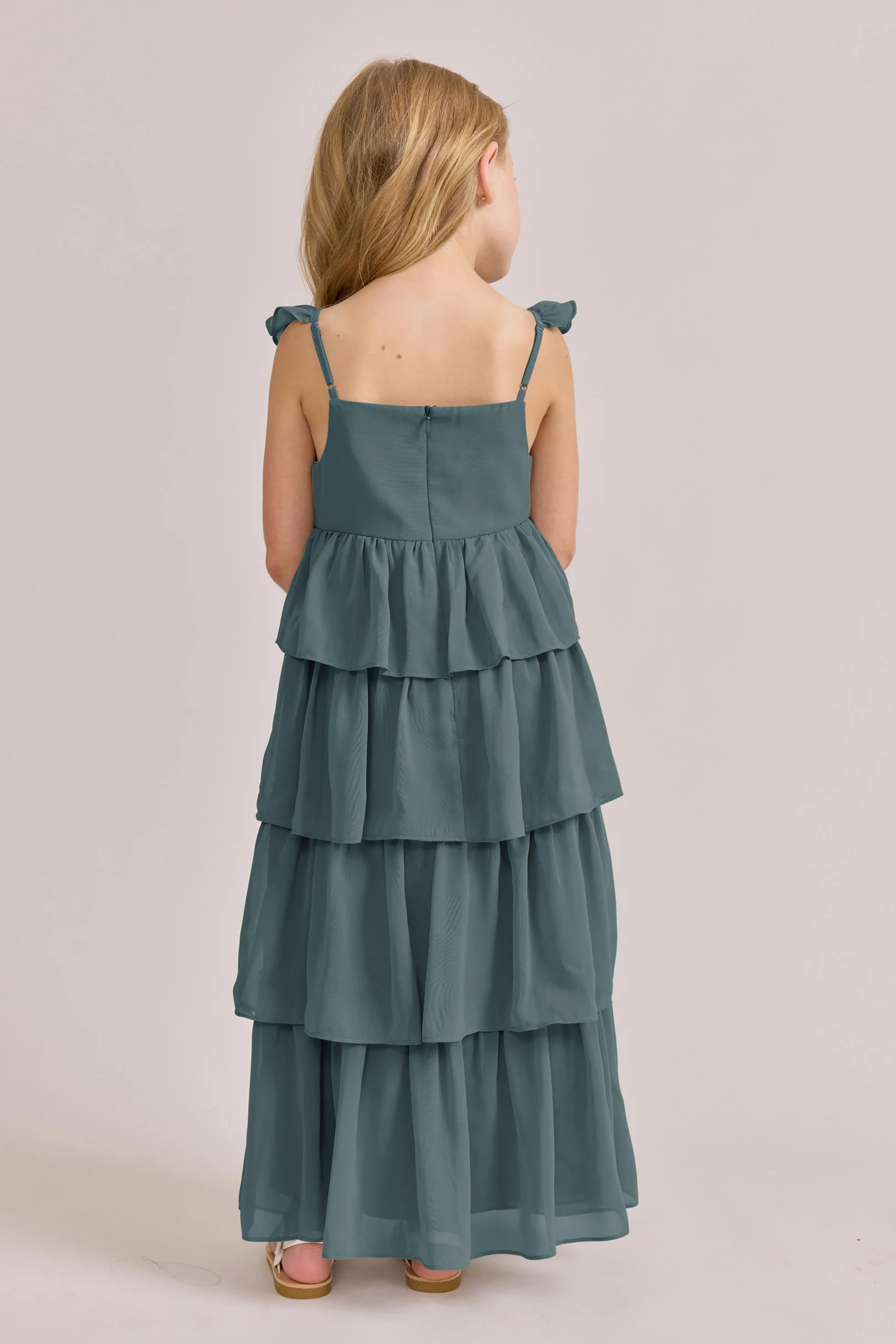 Kids Poppy Chiffon Dress | Made To Order - Image 53