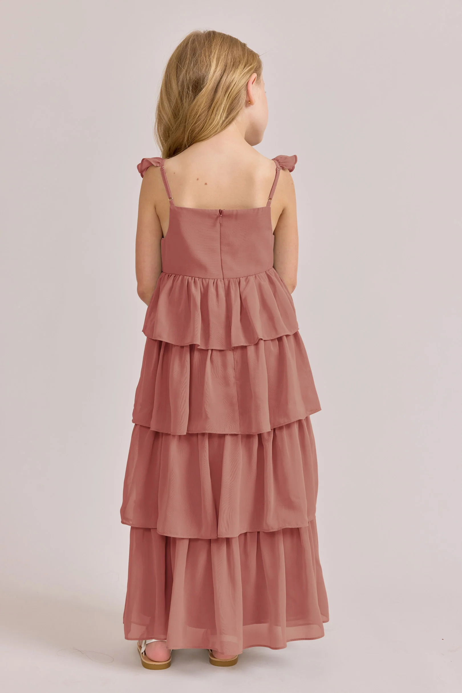 Kids Poppy Chiffon Dress | Made To Order - Image 59