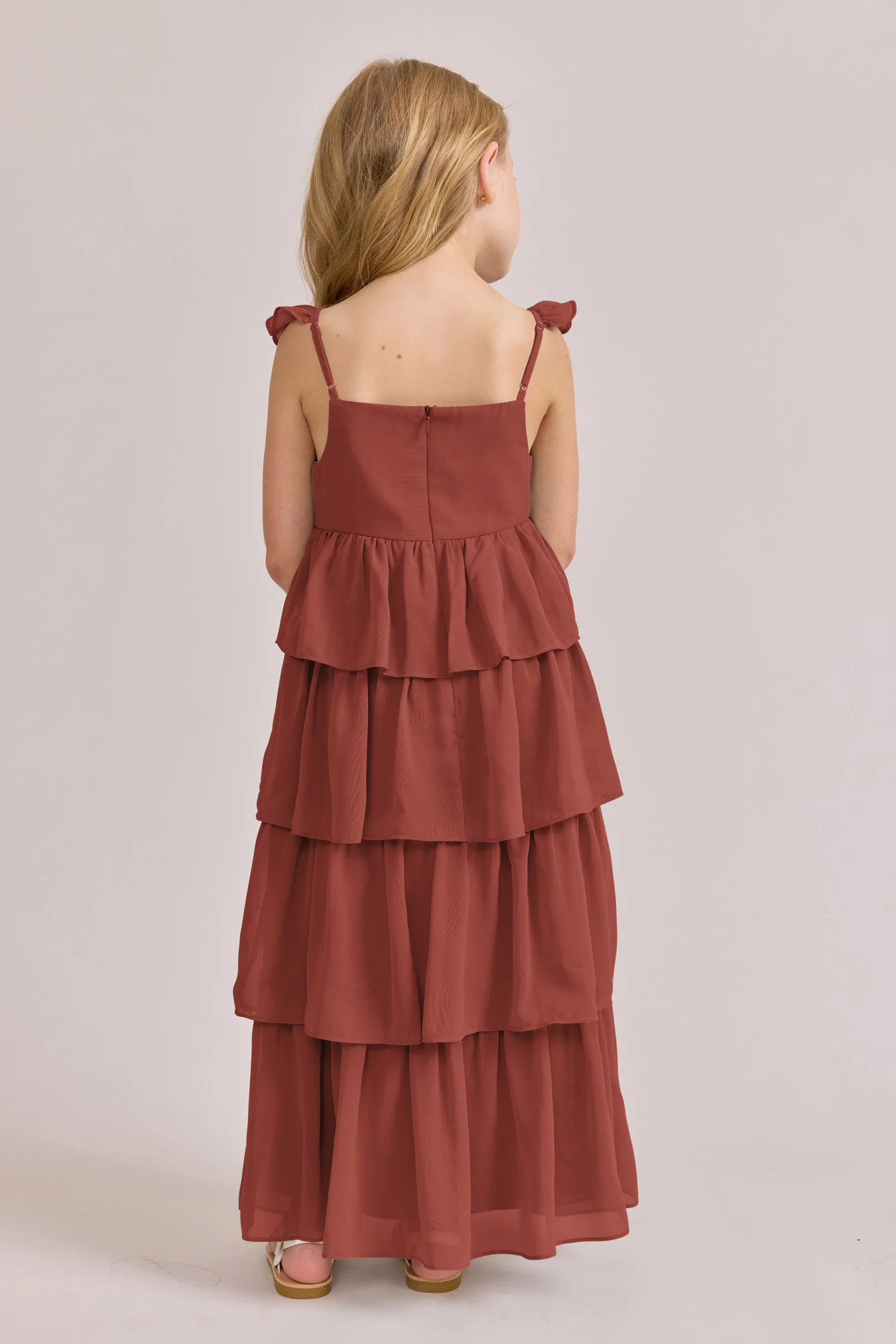 Kids Poppy Chiffon Dress | Made To Order - Image 65