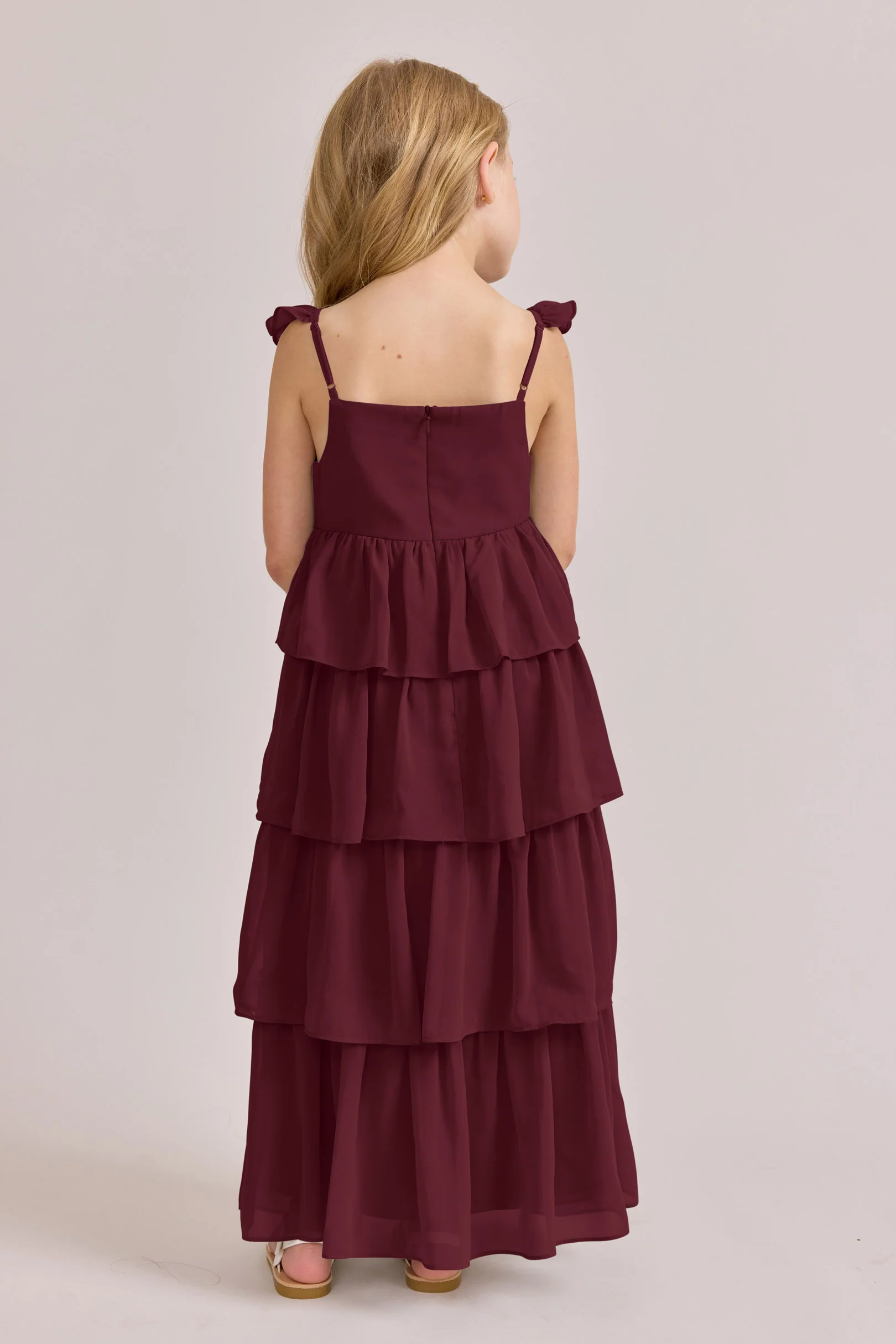 Kids Poppy Chiffon Dress | Made To Order - Image 69