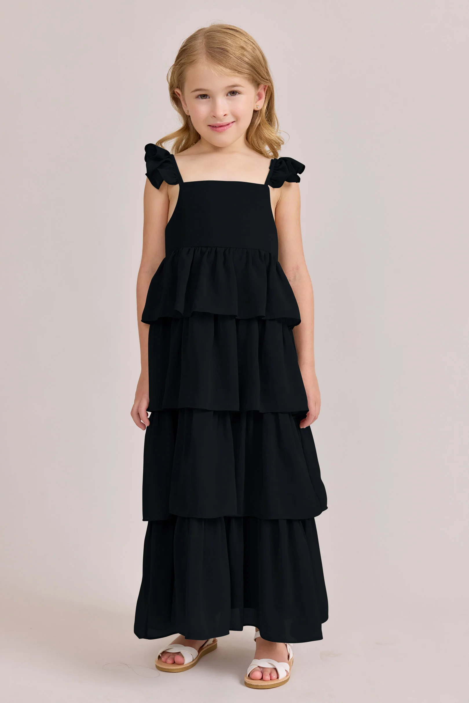 Kids Poppy Chiffon Dress | Made To Order - Image 72