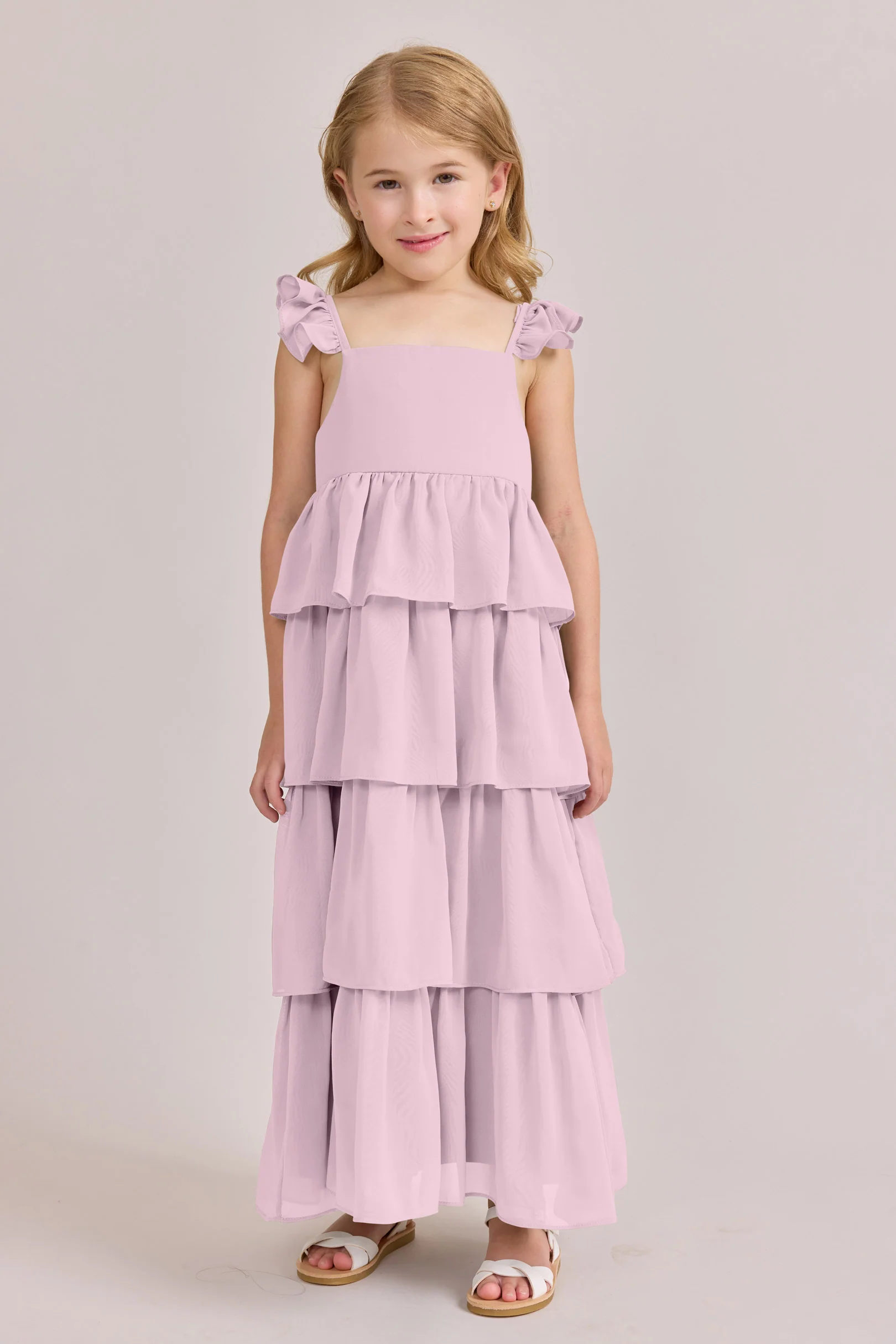 Kids Poppy Chiffon Dress | Made To Order - Image 74