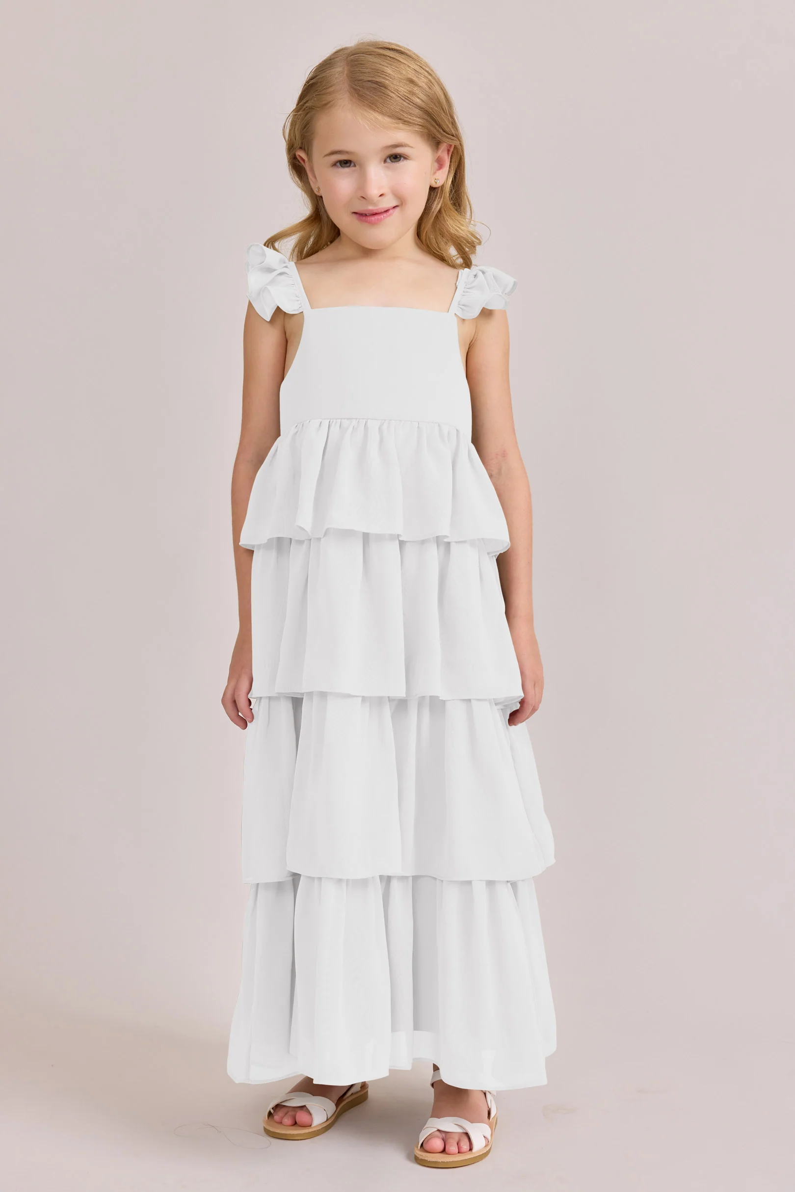 Kids Poppy Chiffon Dress | Made To Order - Image 8