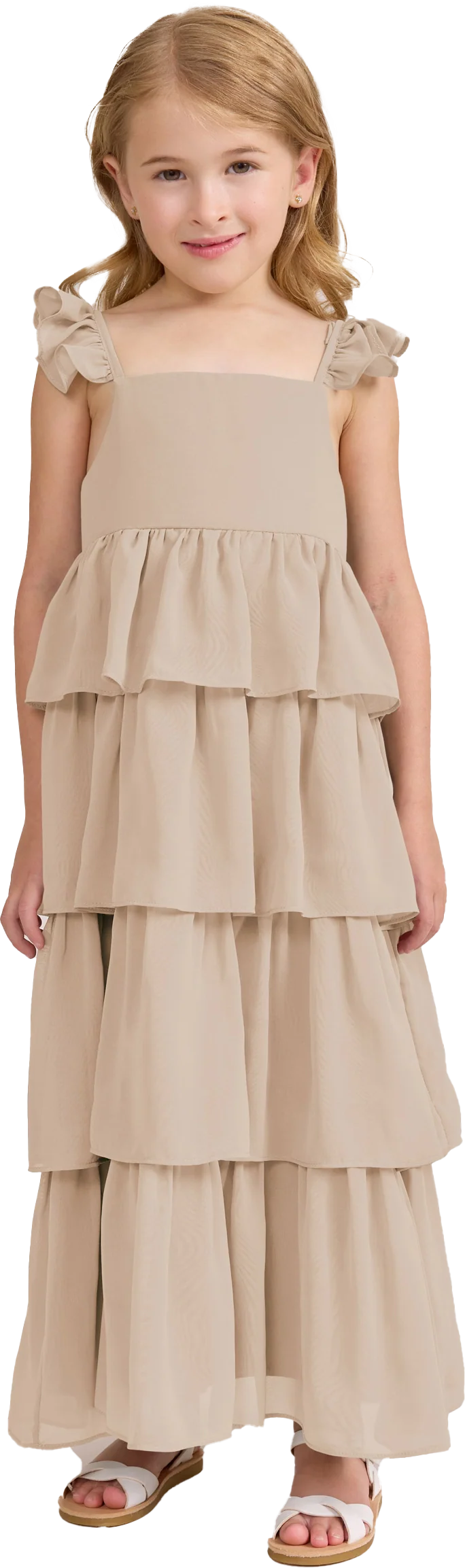 Kids Poppy Chiffon Dress | Made To Order - Image 84
