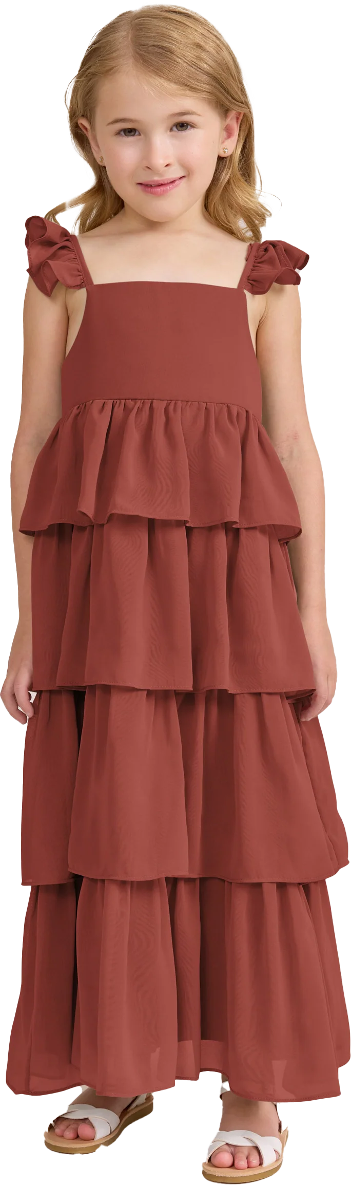 Kids Poppy Chiffon Dress | Made To Order - Image 85