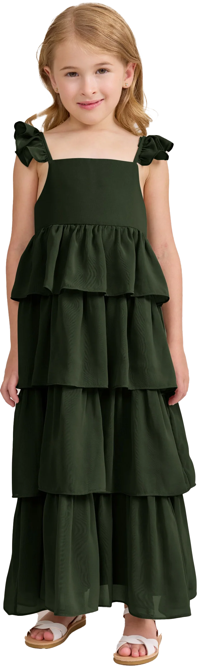 Kids Poppy Chiffon Dress | Made To Order - Image 87