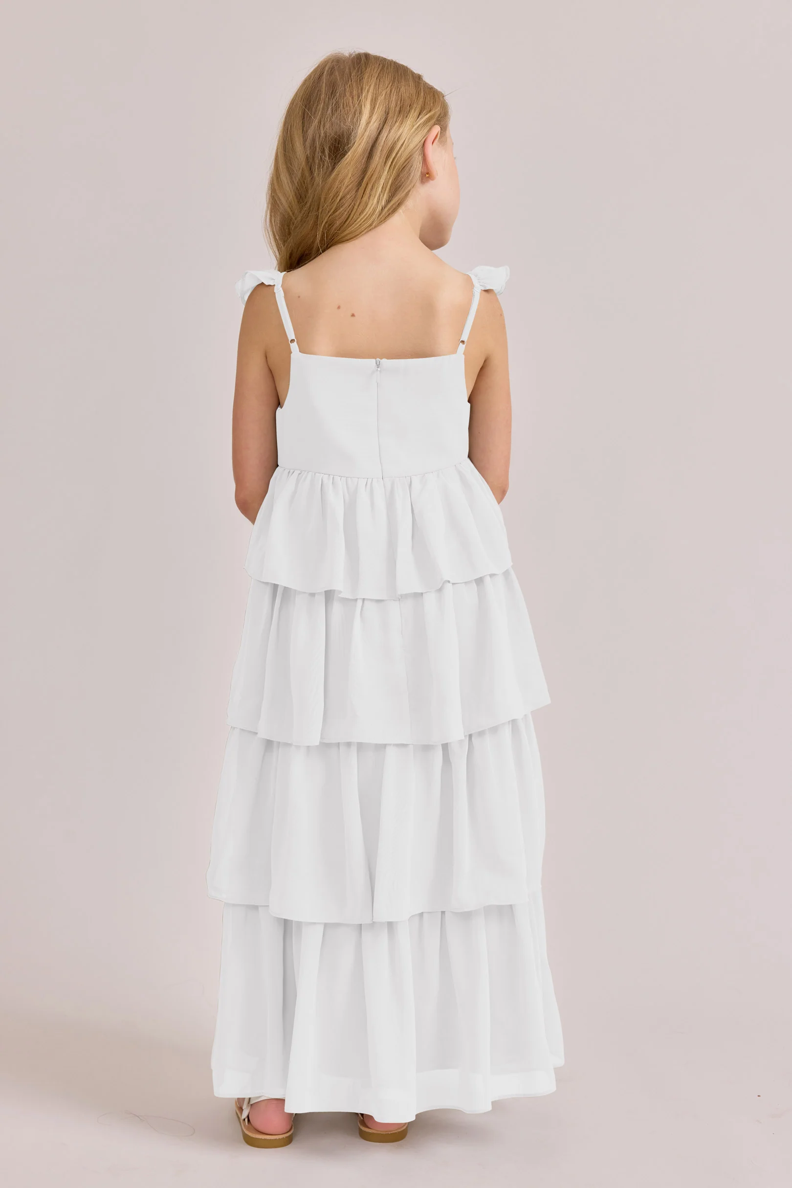 Kids Poppy Chiffon Dress | Made To Order - Image 9