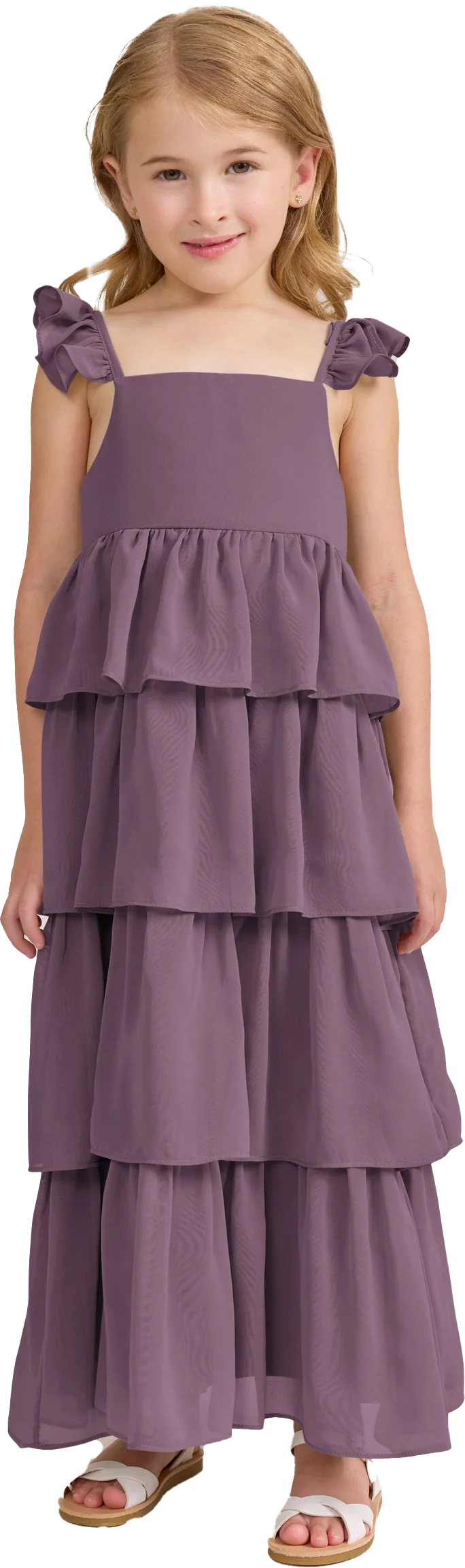 Kids Poppy Chiffon Dress | Made To Order - Image 90