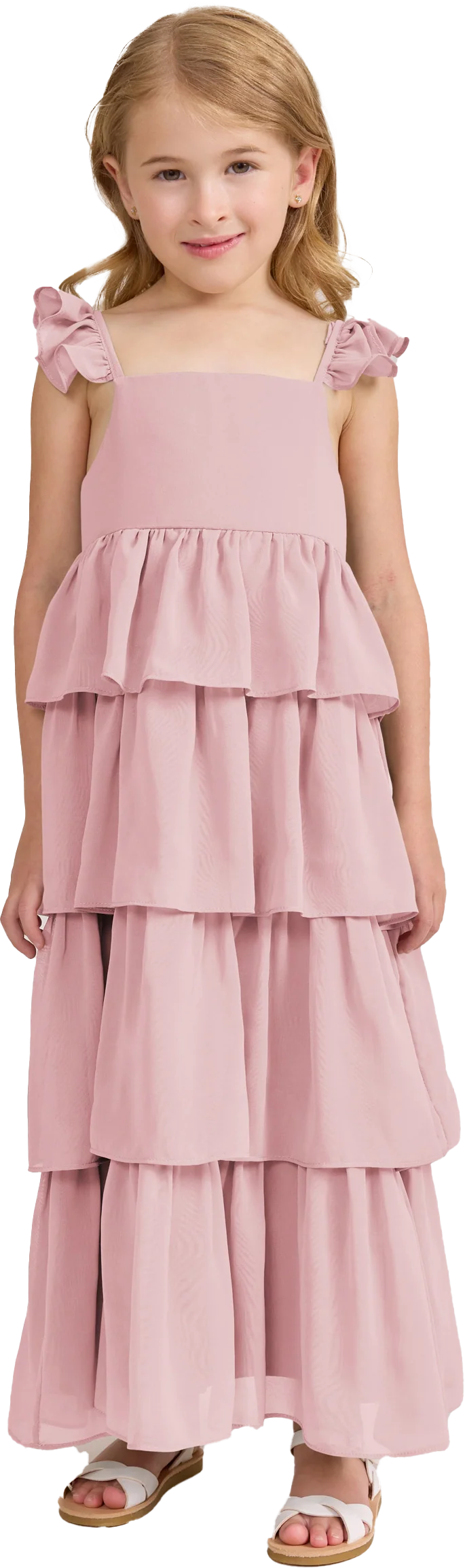 Kids Poppy Chiffon Dress | Made To Order - Image 92