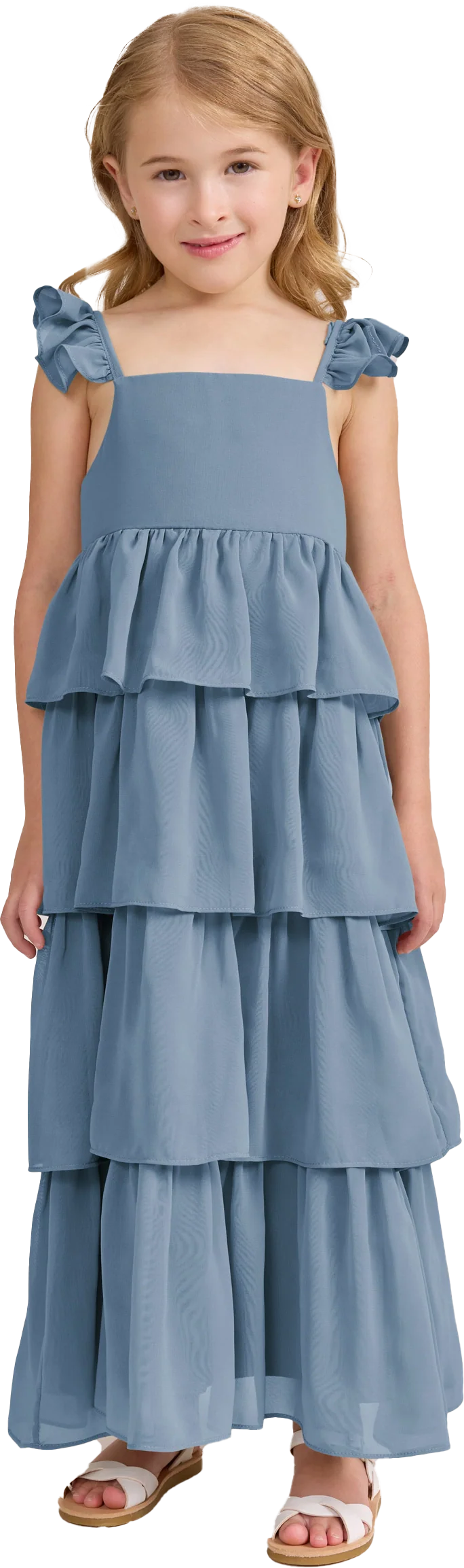 Kids Poppy Chiffon Dress | Made To Order - Image 93
