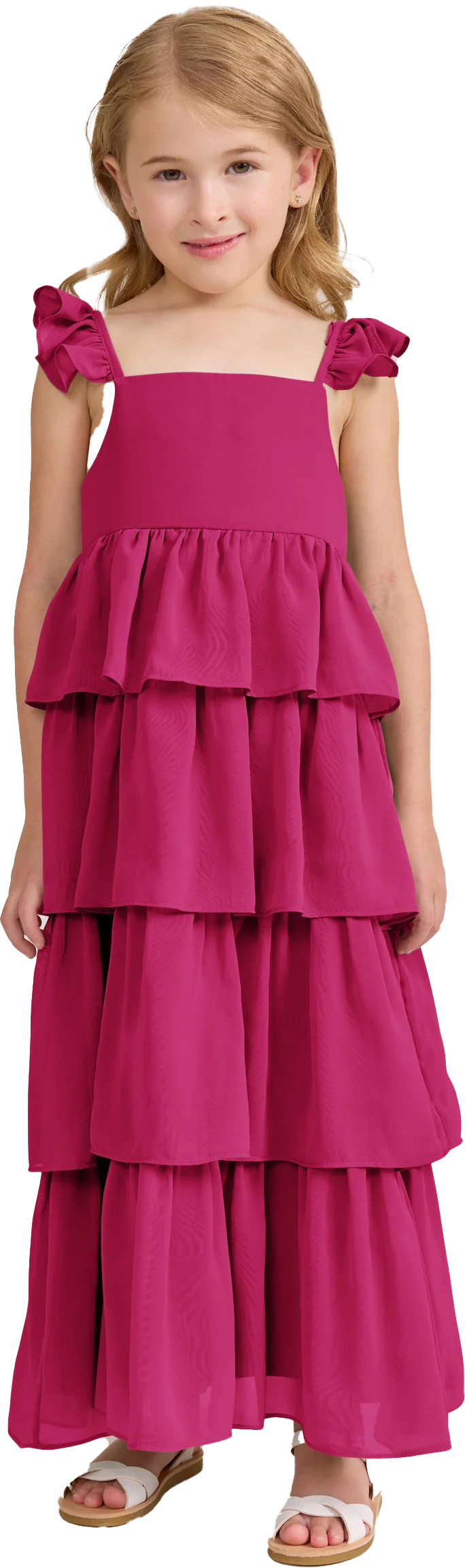 Kids Poppy Chiffon Dress | Made To Order - Image 94