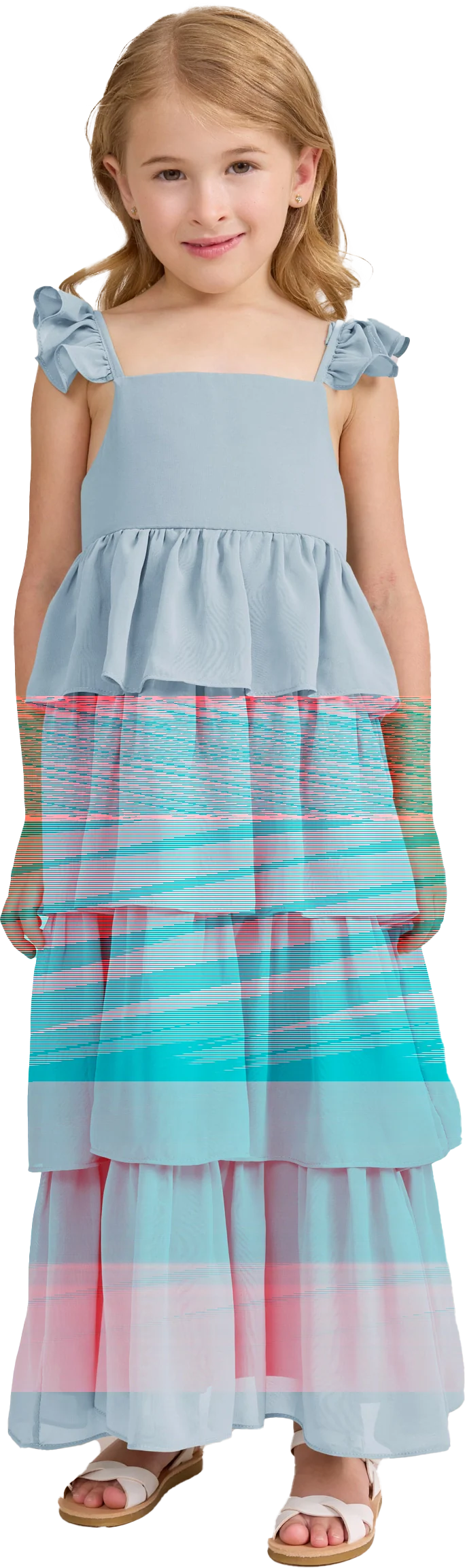 Kids Poppy Chiffon Dress | Made To Order - Image 96