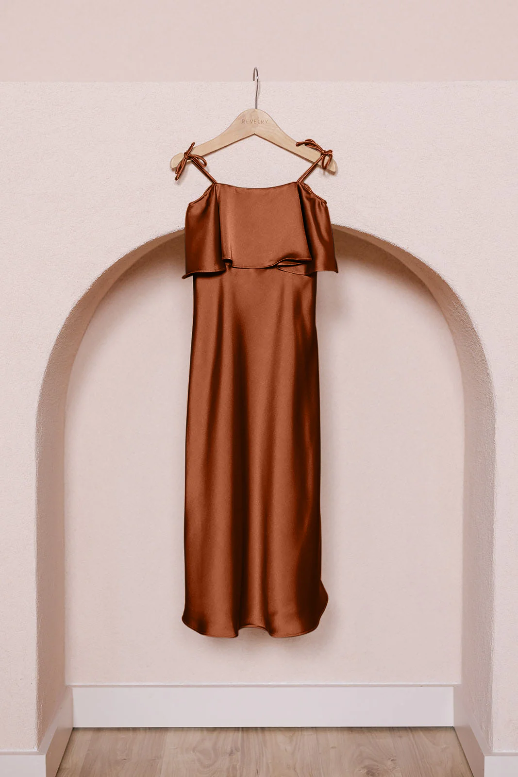 Kids Riley Convertible Satin Dress | Made To Order - Image 24