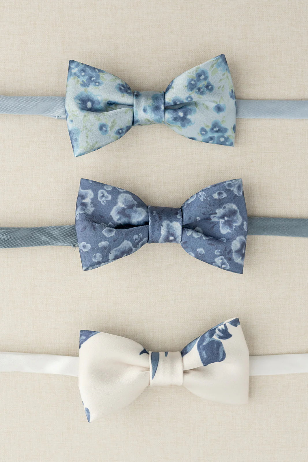Kids Satin Floral Print Bowtie | Made To Order - Image 9
