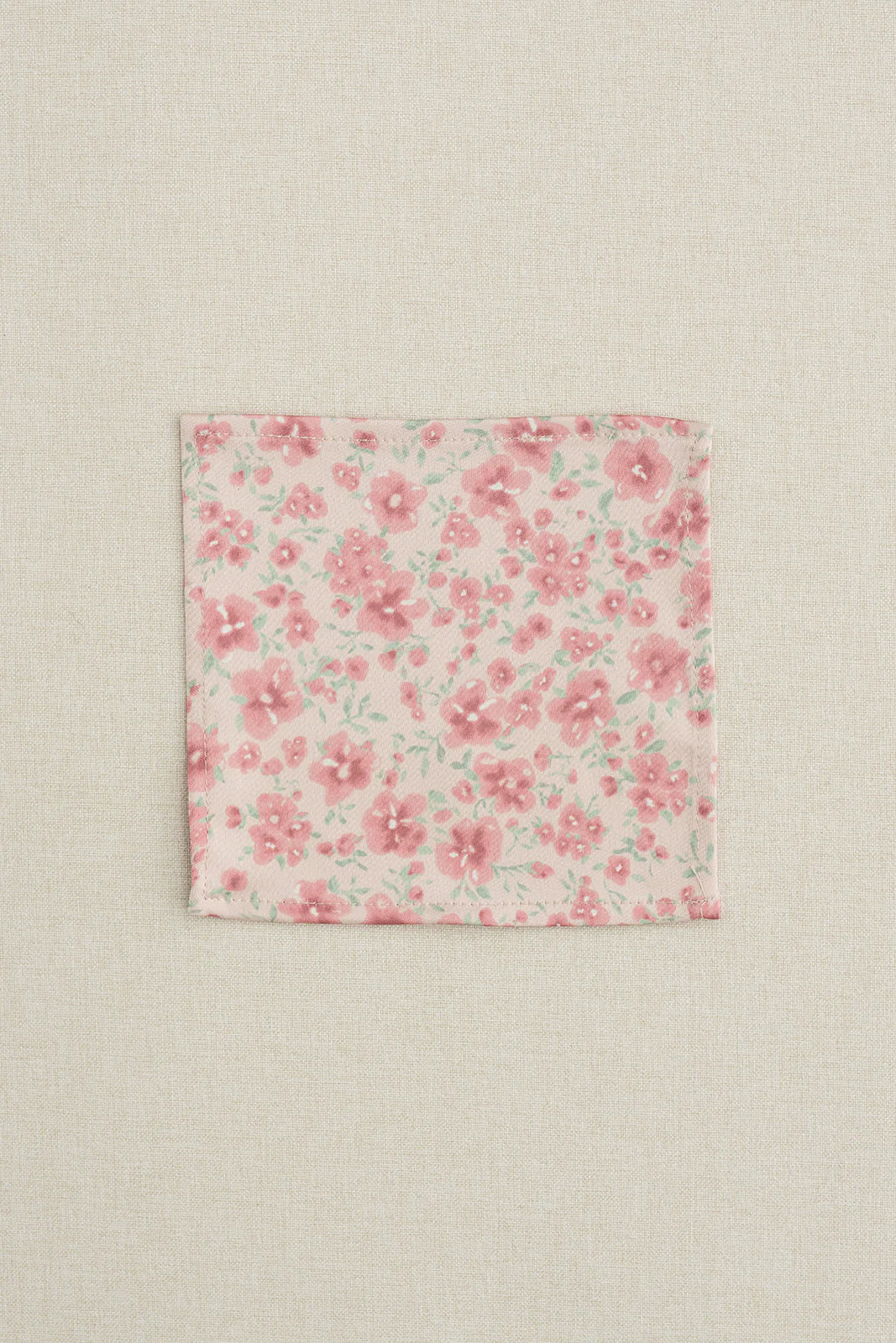 Kids Satin Floral Print Pocket Square | Made To Order - Image 6