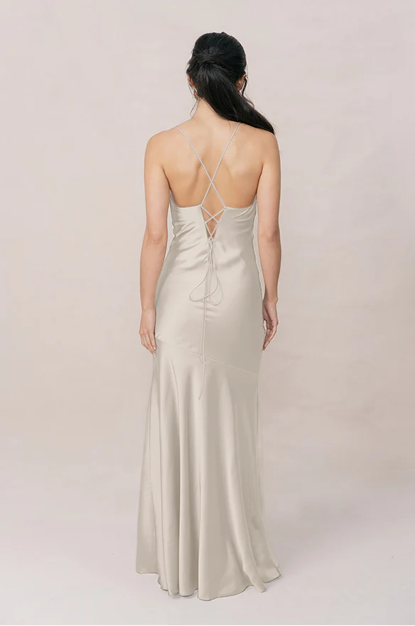 Kimora Satin Dress | Made To Order - Image 143