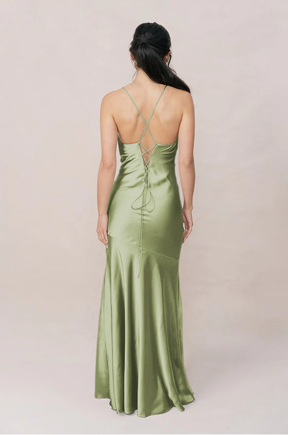 Kimora Satin Dress | Made To Order - Image 161