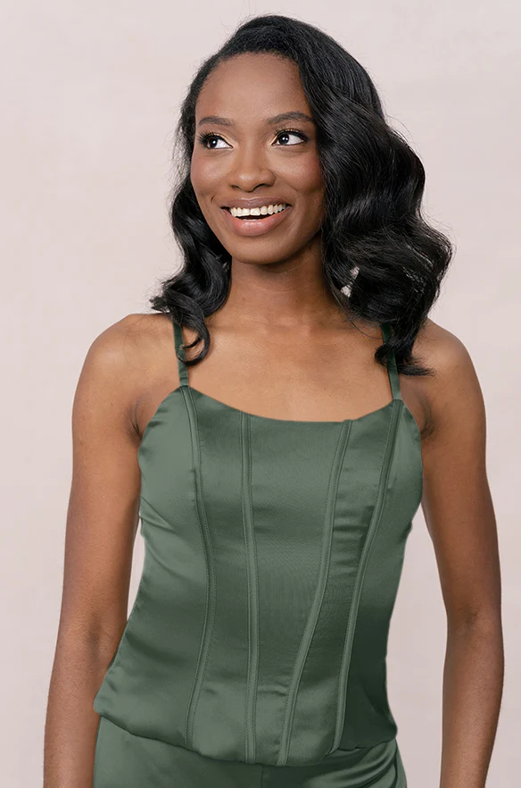 Lakin Satin Top | Made To Order - Image 62