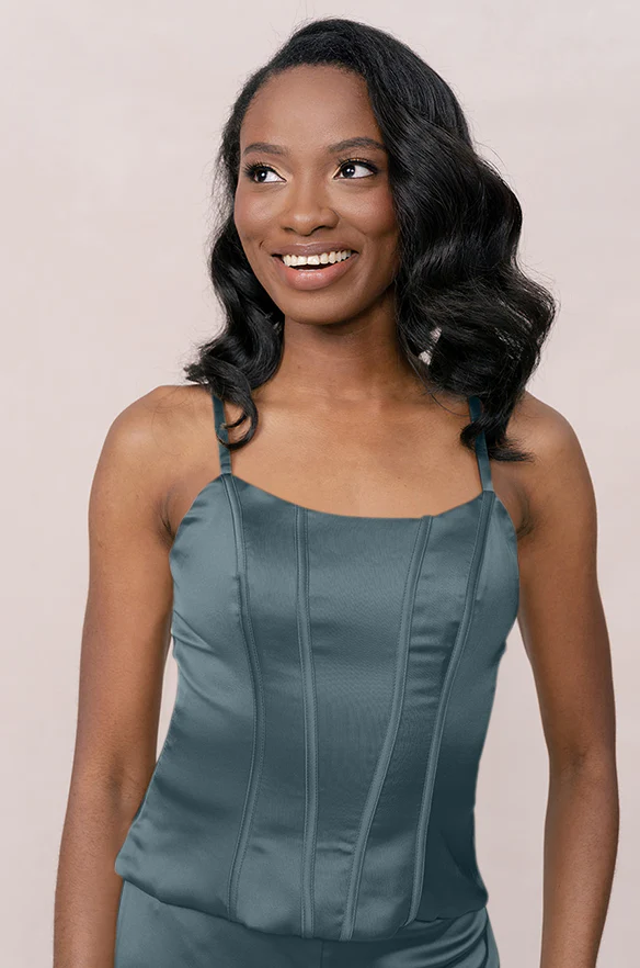 Lakin Satin Top | Made To Order - Image 67