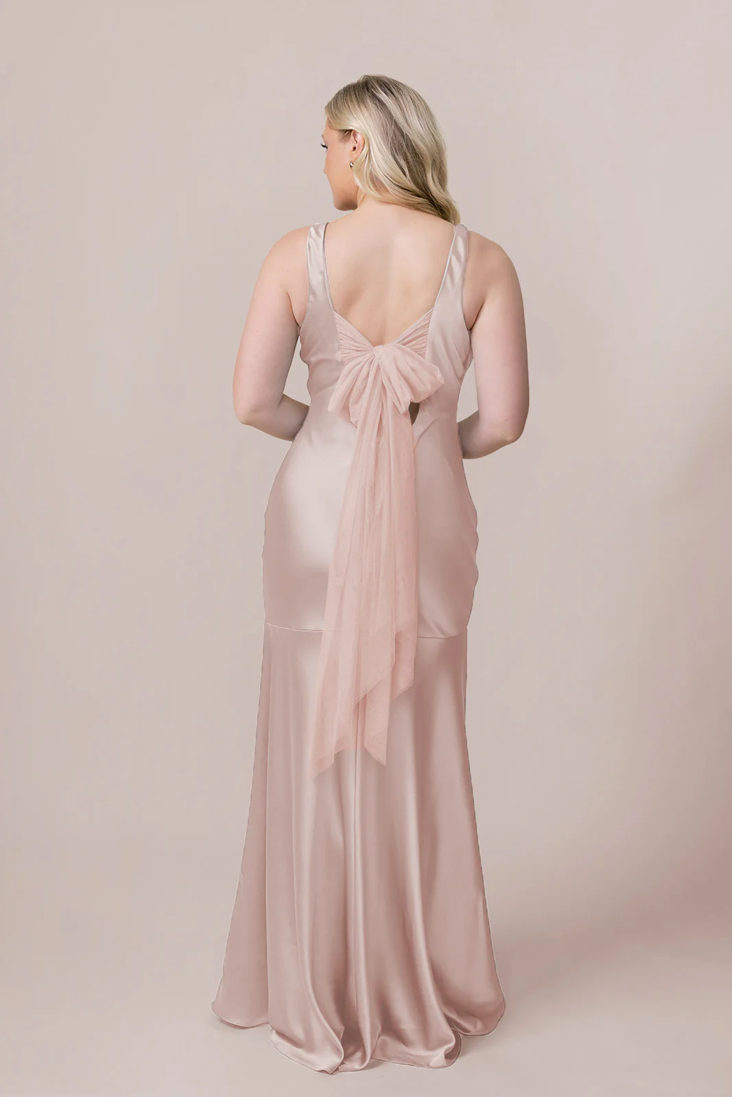 Lana Satin + Tulle Dress | Made To Order - Image 20