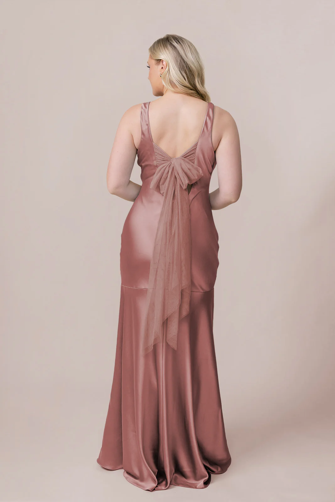 Lana Satin + Tulle Dress | Made To Order - Image 24