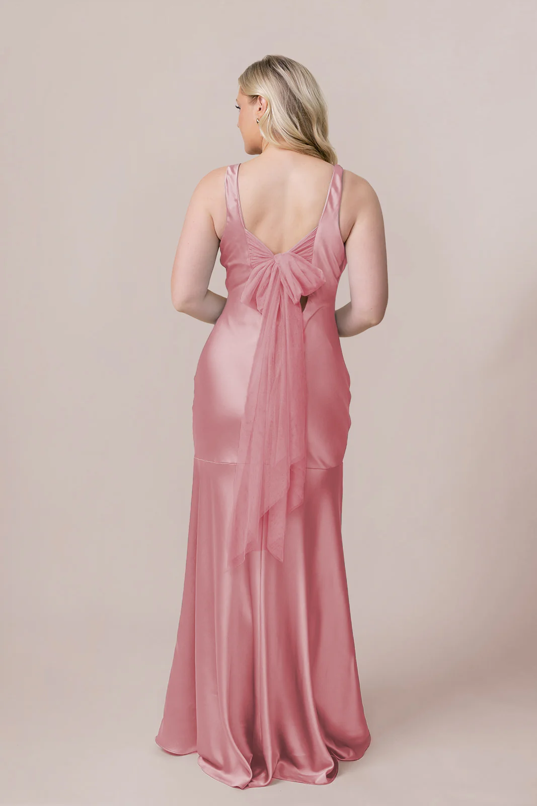 Lana Satin + Tulle Dress | Made To Order - Image 30