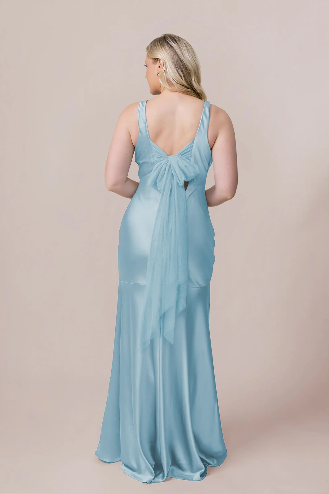 Lana Satin + Tulle Dress | Made To Order - Image 32