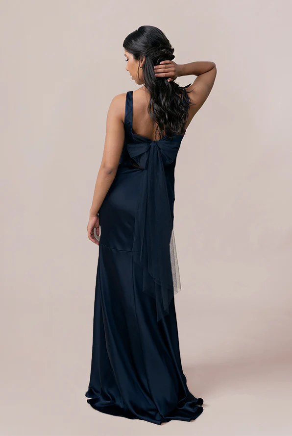 Lana Satin + Tulle Dress | Made To Order - Image 50
