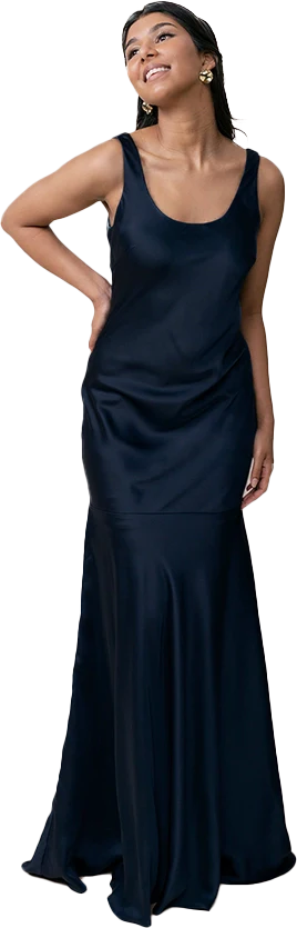 Lana Satin + Tulle Dress | Made To Order - Image 71