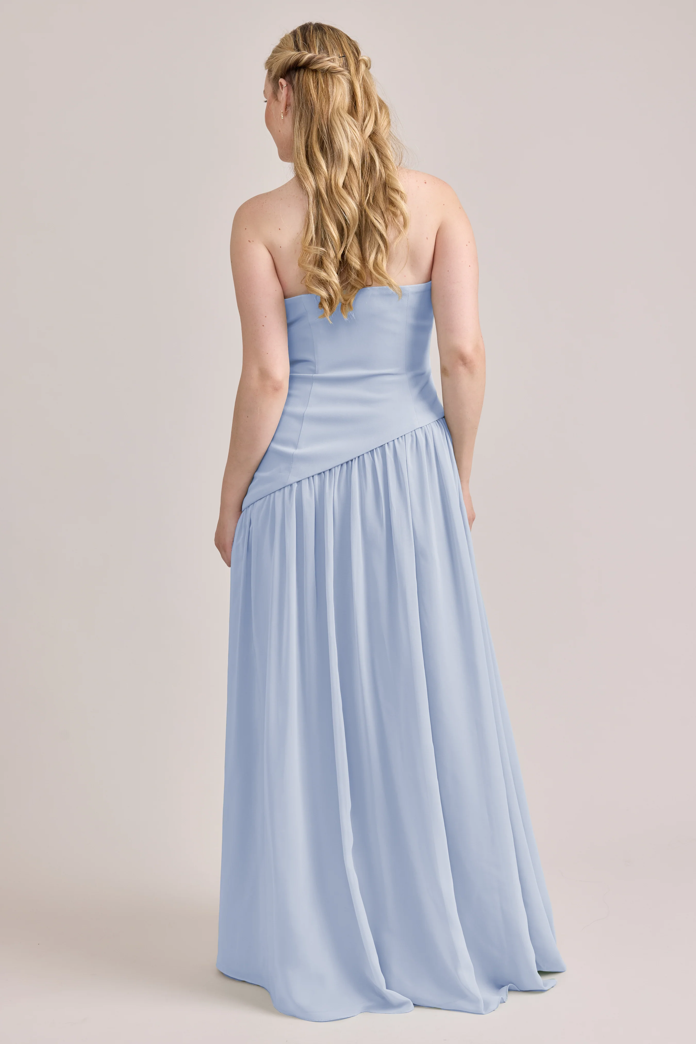 Lennox Crepe + Chiffon Dress | Made To Order - Image 24