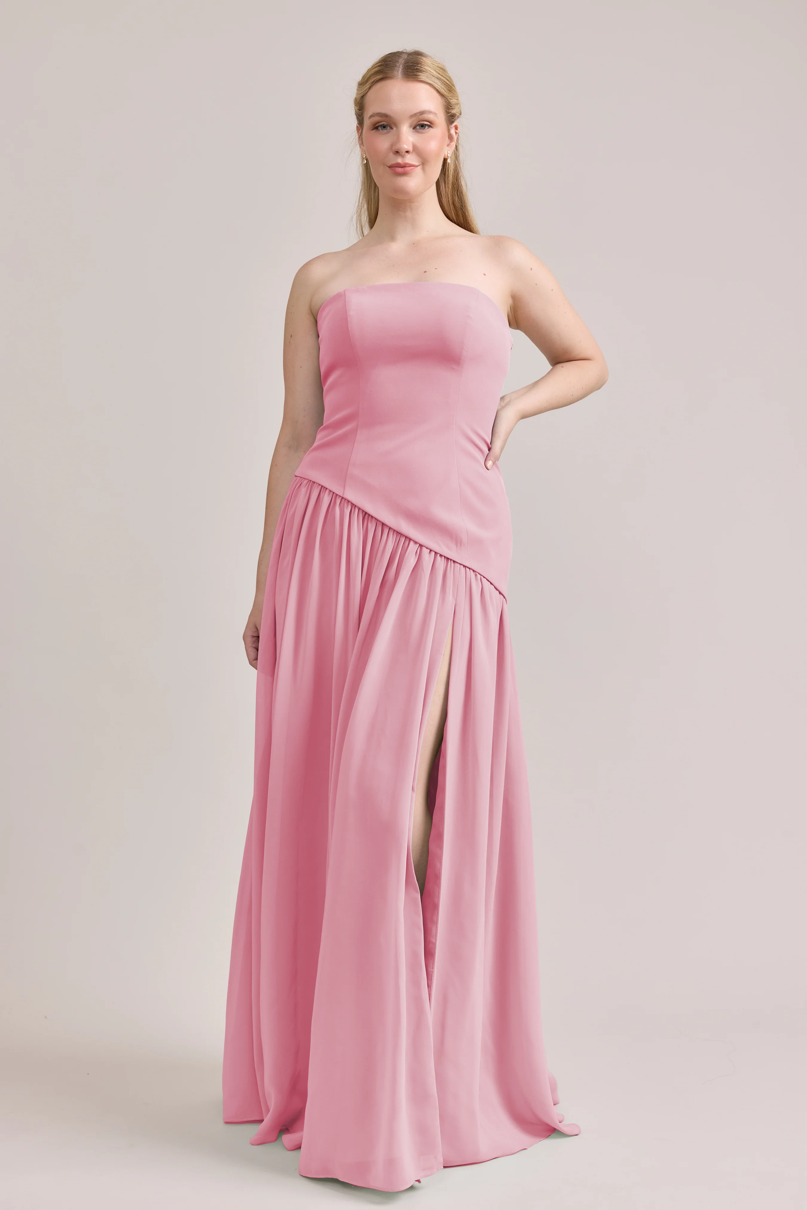 Lennox Crepe + Chiffon Dress | Made To Order - Image 27