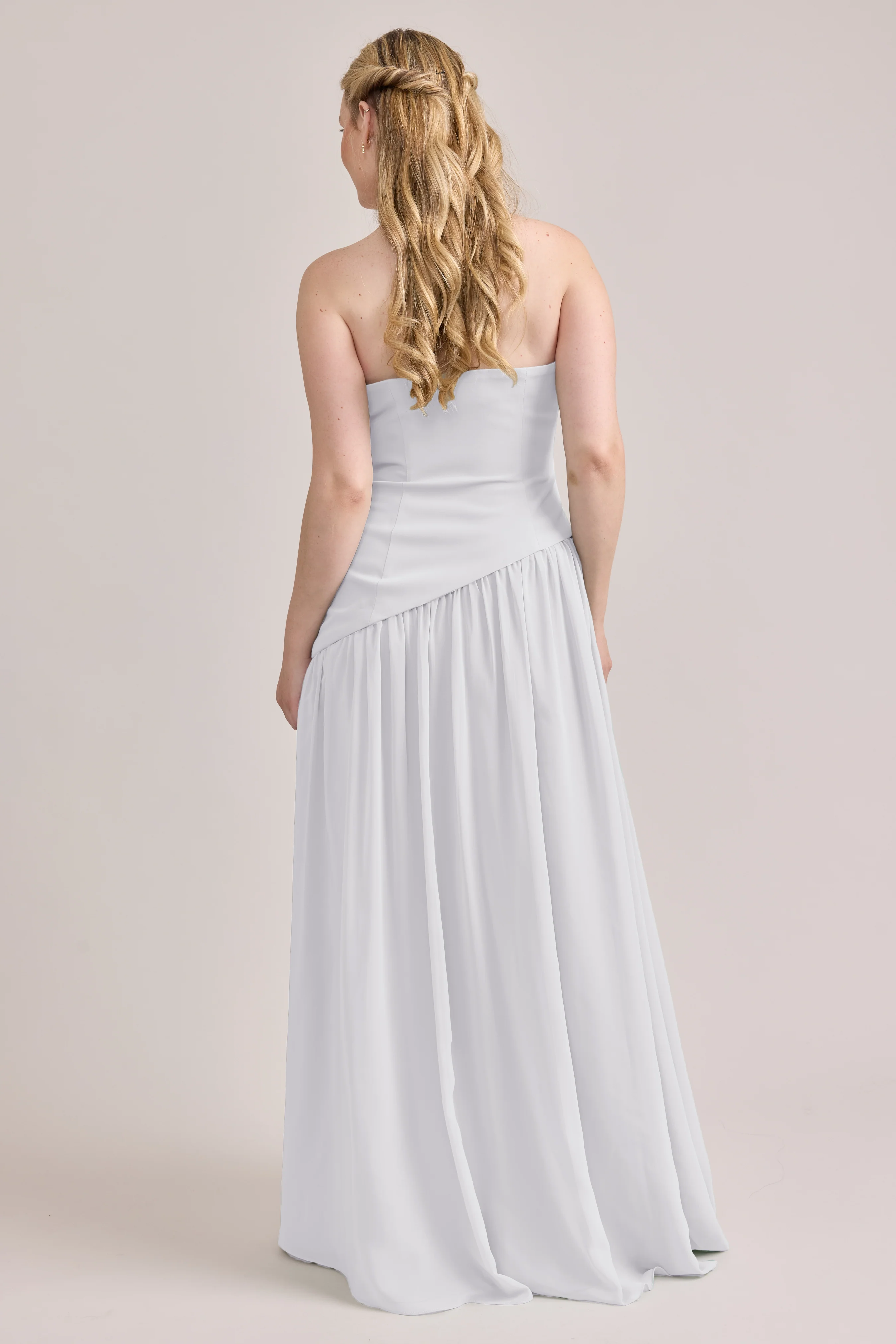Lennox Crepe + Chiffon Dress | Made To Order - Image 34