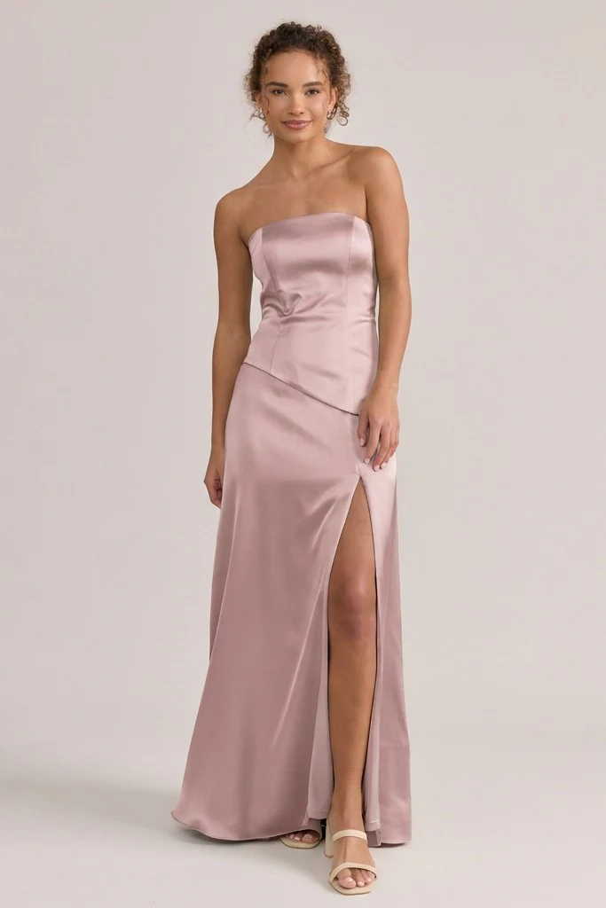 Lennox Satin Dress | Made To Order - Image 139